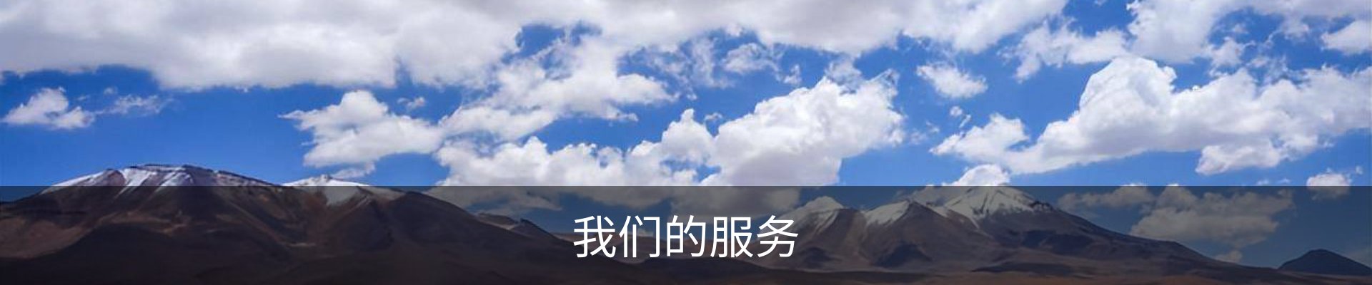 我们的服务